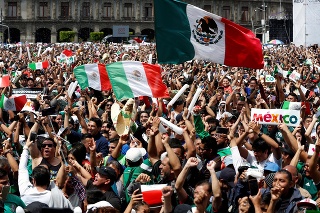Mexičania mali zo senzačnej výhry obrovskú radosť.