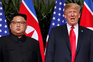 Kim Čong-un a Donald Trump. 