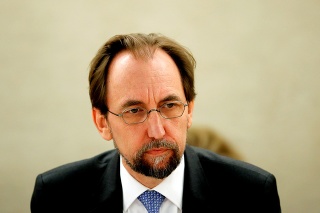 Odchádzajúci vysoký komisár OSN pre ľudské práva Zajd Raad Husajn.