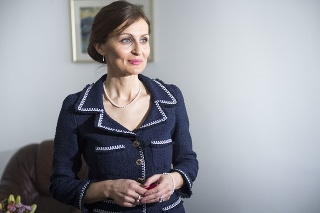 Ministerka zdravotníctva SR Andrea Kalavská (nominantka Smer-SD)