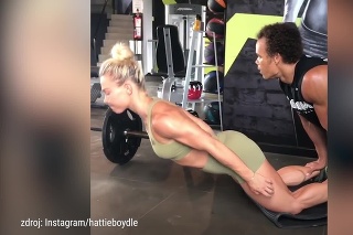 To, čo dokáže TÁTO žena, je úžasné: Profesionálna fitnes modelka sa podelila o video zo svojho tréningu