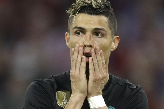 Cristiano Ronaldo z Realu Madrid.