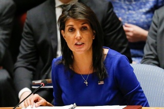 Veľvyslankyňa USA pri OSN Nikki Haleyová