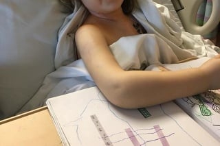 Dievčatko trpelo rakovinou od dvoch rokov.