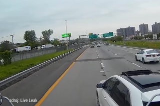 Vodička s bielym SUV sa na diaľnici zahrávala s kamiónom: Zaslúžila si takýto koniec?