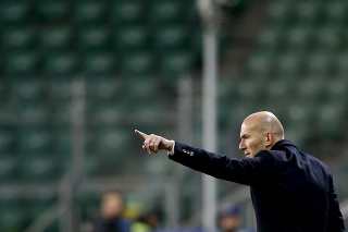Zinedine Zidane nebol po zápase vôbec spokojný.
