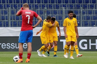 Česko prehralo s Austráliou 0:4.