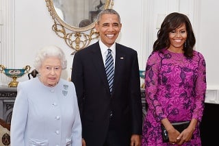 Bývalý americký prezident Barrack Obama s manželkou Michelle.
