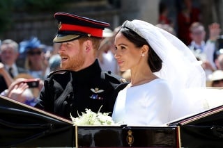 Svadba princa Harryho a Meghan Markle: Dvojica po obrade absolvovala jazdu v koči.