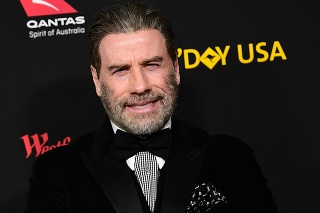 Herec John Travolta na galavečeri G´Day USA v Los Angeles.