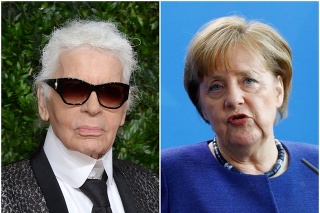 Karl Lagerfeld sa ostro vyjadril na adresu Angely Merkelovej.