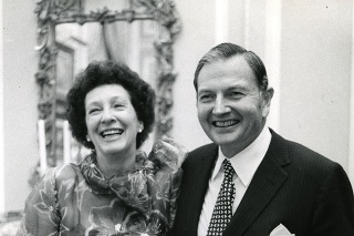 David Rockefeller a Peggy boli manželmi vyše pol storočia.