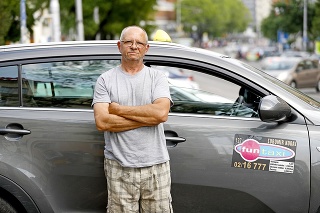 Ľubomír (58), Bratislava, taxikár - Ak budú spĺňať kritériá aj iní taxikári a budú mať licenciu, nevidím dôvod, prečo by nemali jazdiť.