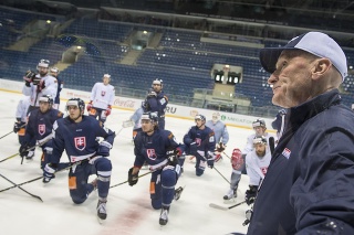 Slovenskí hokejisti v príprave pred zápasmi Euro Hockey Challenge 