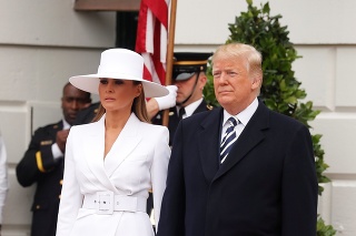 Donald Trump a jeho manželka Melanie