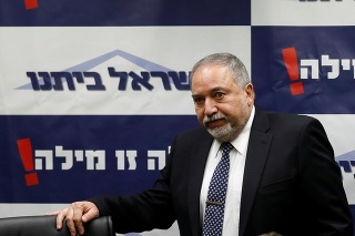 Izraelský minister obrany Avigdor Lieberman