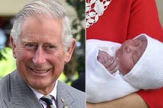 Charles sa teší z ďalšieho vnúčaťa.