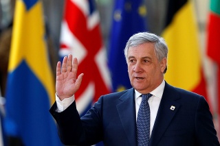 Šéf Európskeho parlamentu Antonio Tajani