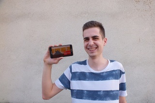 Košický maturant Tomáš Varga (19) vymyslel zaujímavú mobilnú hru Harakter.
