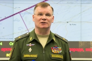 Oficiálny predstaviteľ ruského ministerstva obrany Igor Konašenko