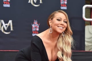 Mariah Carey na záberoch z novembra 2017.