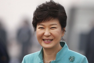 Juhokórejská prezidentka Pak Kun-hje.