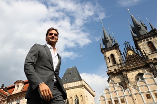 Federer si užíva Prahu a teší sa na Laver Cup.