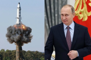 Ruský prezident mal osobne odpáliť balistickú strelu.