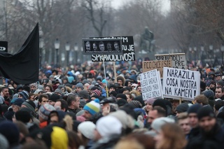 Pochod za Jána Kuciaka a Martinu Kušnírovú.