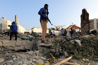 K incidentu došlo po tom, čo somálskou metropolou otriasli dve mohutné explózie.