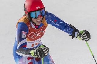 Petra Vlhová určite chcela v obrovskom slalome lepšie umiestnenie.