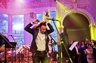 Udalosť moderoval hudobník a zabávač Ondrej Kandráč (39).