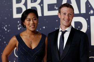 Priscilla a Mark Zuckerbergovci.