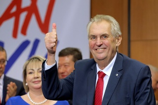 Prezidentské voľby vyhral Miloš Zeman.
