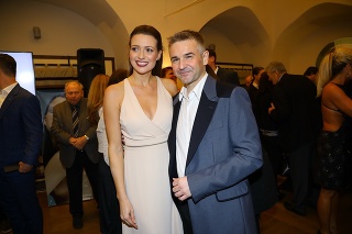 Martin Ditmar s partnerkou Evou Čerešňákovou.
