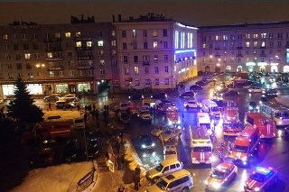 Výbuch v Petrohrade si vyžiadal najmenej 10 zranených.