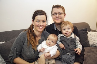 S manželkou Petrou majú dve krásne a zdravé deti.