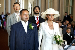 Prominentný párik sa zosobášil v máji 2006.
