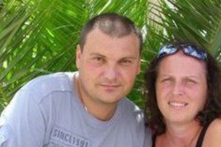 Dušan s manželkou Veronikou na poslednej dovolenke v Chorvátsku.