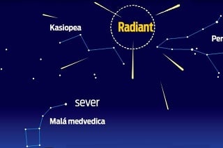 Jeden z najznámejších meteorických rojov Perzeidy sú v činnosti od druhej polovice júla.