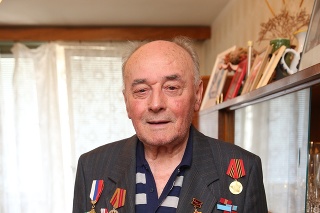 Jeden z posledných veteránov Slovenského národného povstania Štefan Minarovič.