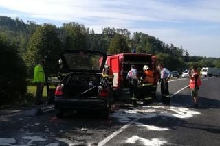 Nehoda sa stala v katastri obce Dobrá Niva.