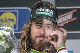 Na snímke slovenský cyklista tímu Bora-Hansgrohe Peter Sagan.
