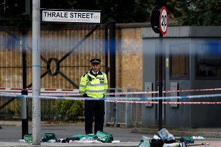 Policajtom sa náhodou podarilo postreliť civilistu pri útokoch v Londýne (ilustračné foto).