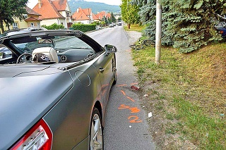 Tragická nehoda sa odohrala na Dobšinského ulici.
