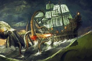 Postrach námorníkov: Príbehy o krakenovi - obrovskej príšere strašili posádky lodí odpradávna.