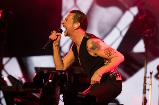 Koncert Depeche Mode v Bratislave.