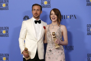 Ryan Gosling a Emma Stone si odniesli sošky vďaka muzikálu La La Land.