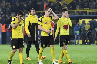 Futbalisti Dortmundu cítili z rozhodnutia UEFA sklamanie.