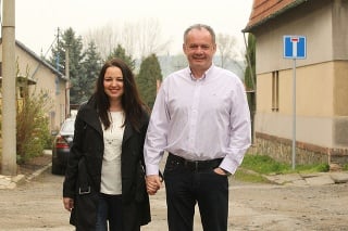 Budúci prezidentský pár Andrej (51) a Martina (38) Kiskovci. 